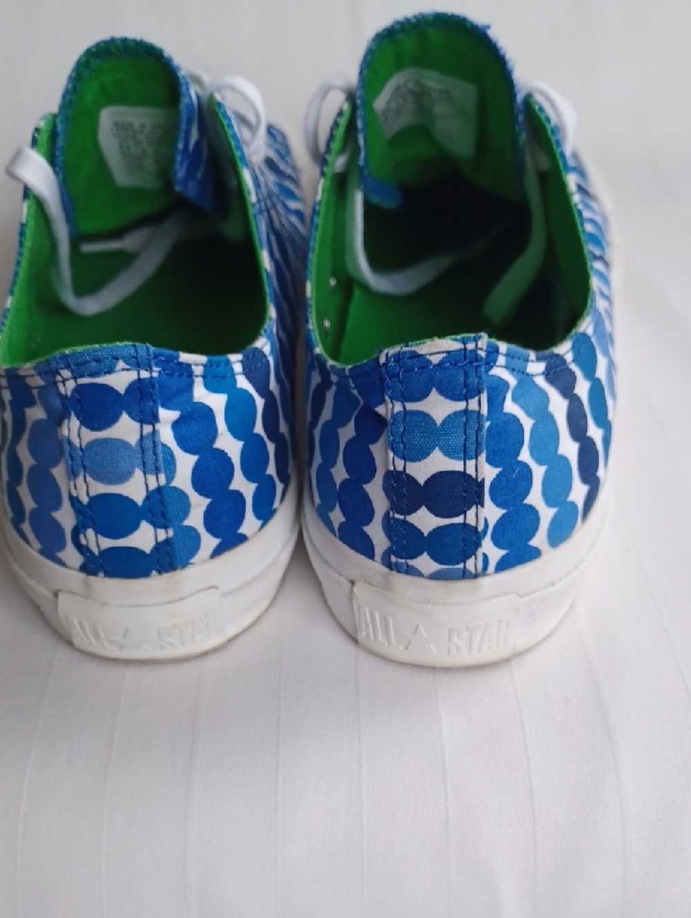 Converse X Marimekko Collab 2013 Special Edition All Star Dot Sneakers- Sz. 9.5 - Picture 5 of 16